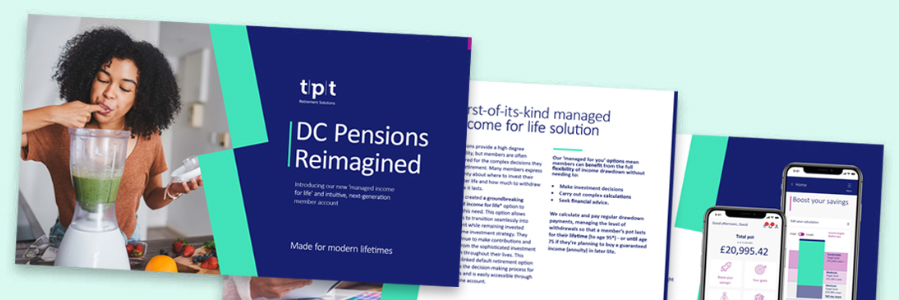 Pensions Reimagined brochure